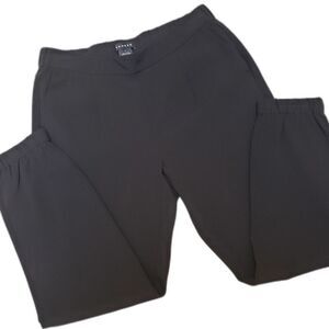 Nordstrom Pants Black Elastic Cuff Pleated Size 2 Classic Tailored Capsule